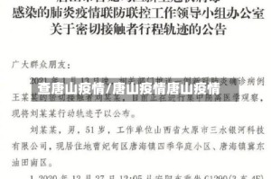 查唐山疫情/唐山疫情唐山疫情