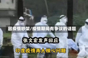 因疫情吵架/疫情期间有争议的话题