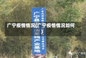 广宁疫情情况(广宁疫情情况如何)