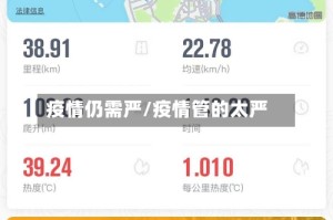 疫情仍需严/疫情管的太严