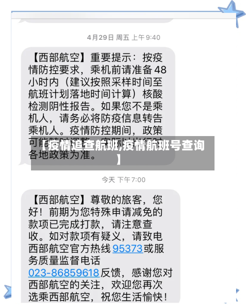 【疫情追查航班,疫情航班号查询】-第2张图片