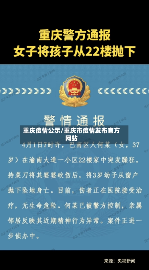 重庆疫情公示/重庆市疫情发布官方网站-第1张图片