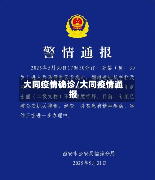 大同疫情确诊/大同疫情通报-第2张图片