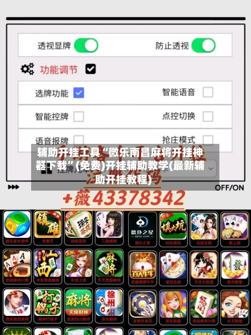 辅助开挂工具“微乐南昌麻将开挂神器下载”(免费)开挂辅助教学(最新辅助开挂教程)-第3张图片