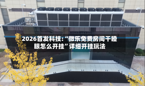 2026首发科技:“微乐免费房间干瞪眼怎么开挂”详细开挂玩法-第1张图片