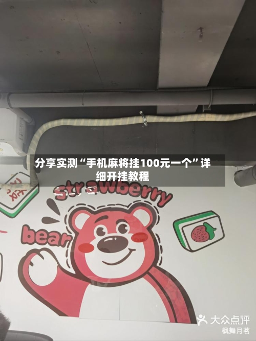 分享实测“手机麻将挂100元一个”详细开挂教程-第1张图片