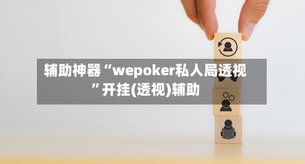辅助神器“wepoker私人局透视”开挂(透视)辅助-第1张图片