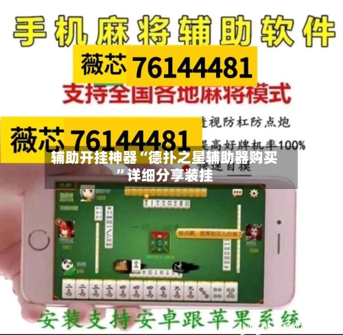 辅助开挂神器“德扑之星辅助器购买”详细分享装挂-第1张图片