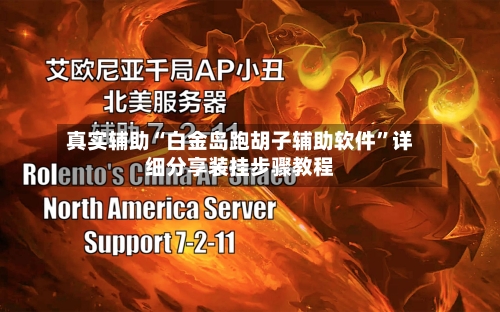 真实辅助“白金岛跑胡子辅助软件”详细分享装挂步骤教程-第1张图片