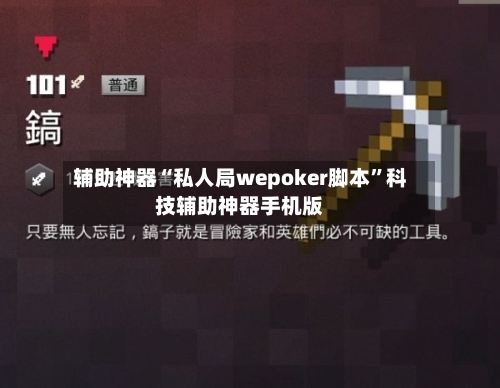 辅助神器“私人局wepoker脚本”科技辅助神器手机版-第3张图片